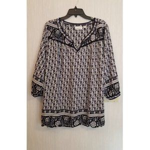 Boho Shirt sz 22/24 Tunic